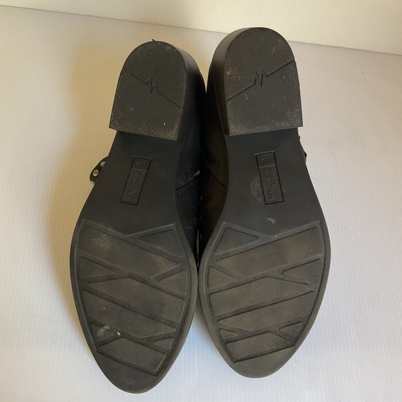 White Mountain Black Studded Ankle Boots Size 8.5 - Picture 7 of 7